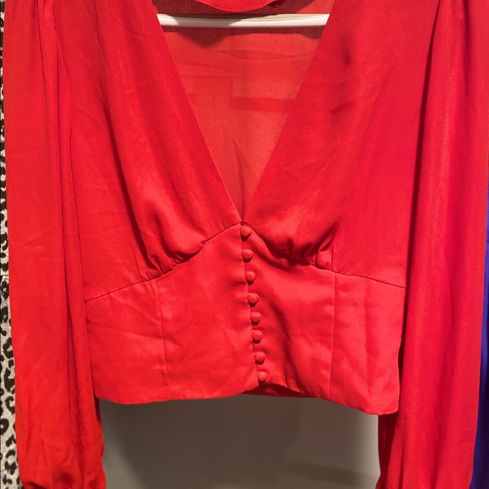 Red Blouse